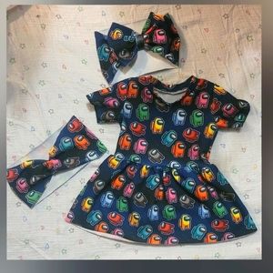 Among Us 2T Peplum Set